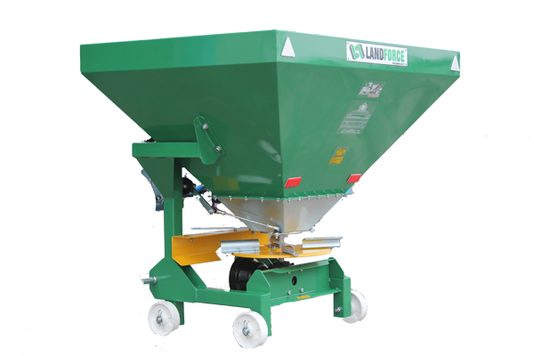 MANURE SPREADER 500 L SINGLE DISC ZN PLATED